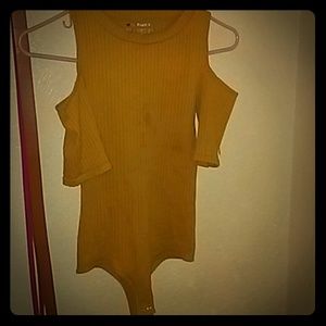 Brand Idea Fashion body suit top.